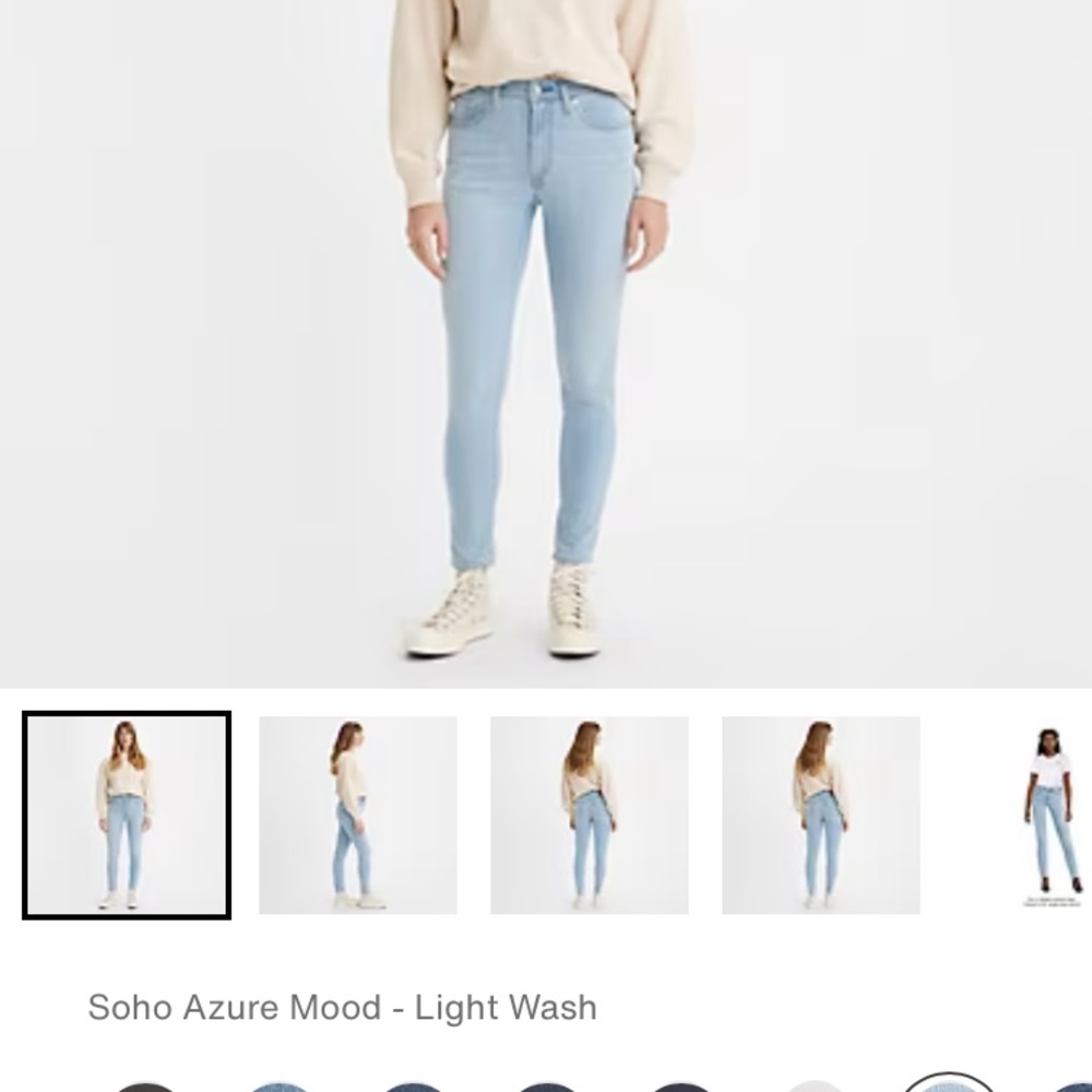 Levi’s Mile High Super Skinny